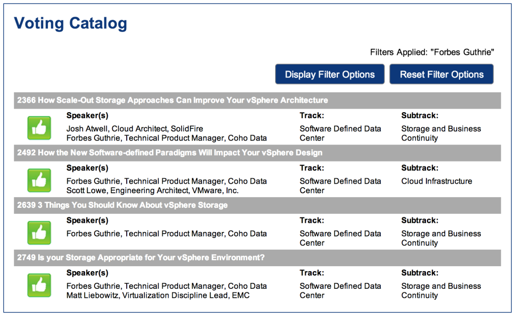 VMworld 2014 sessions